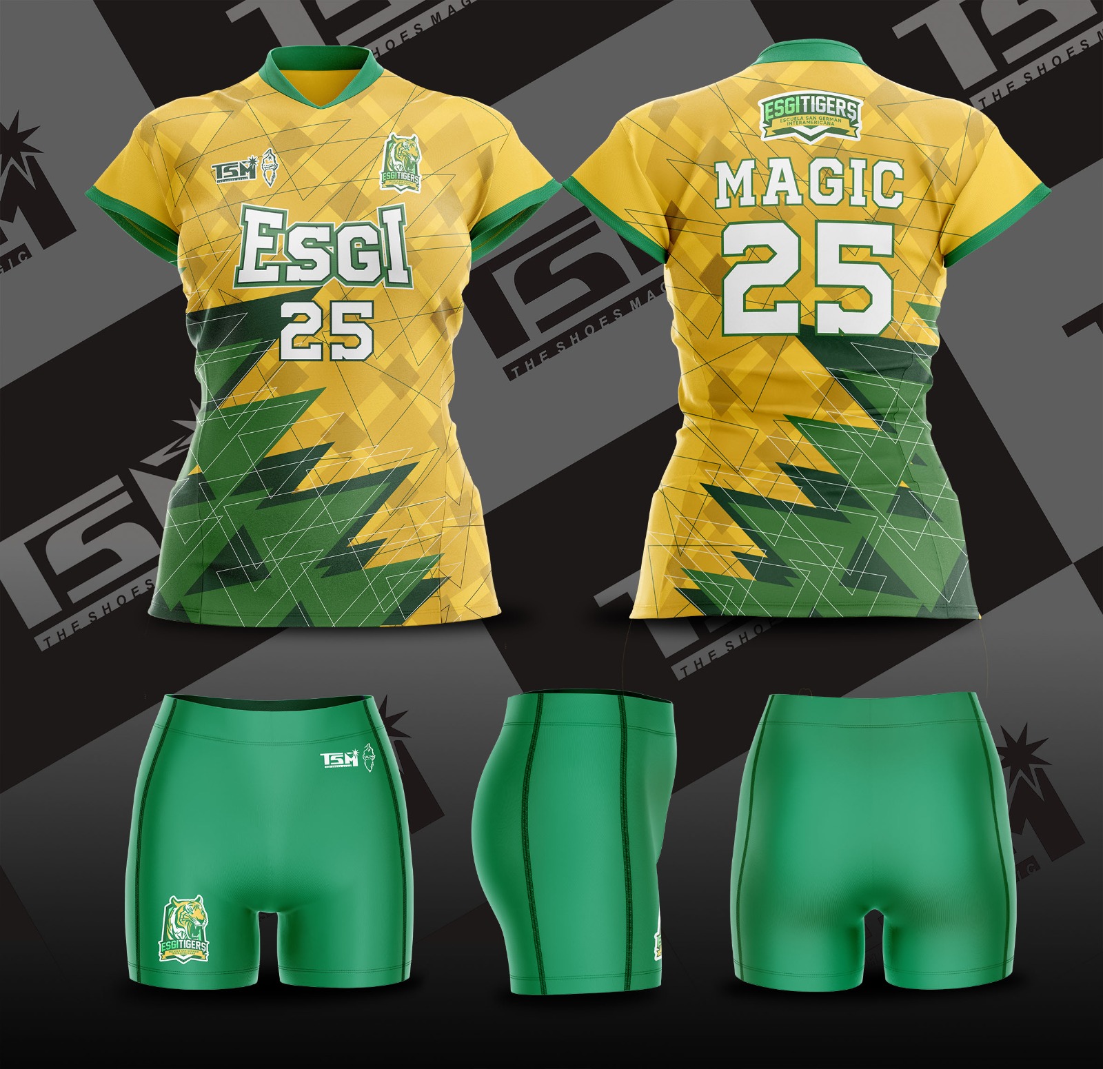 volley mujer uniforme